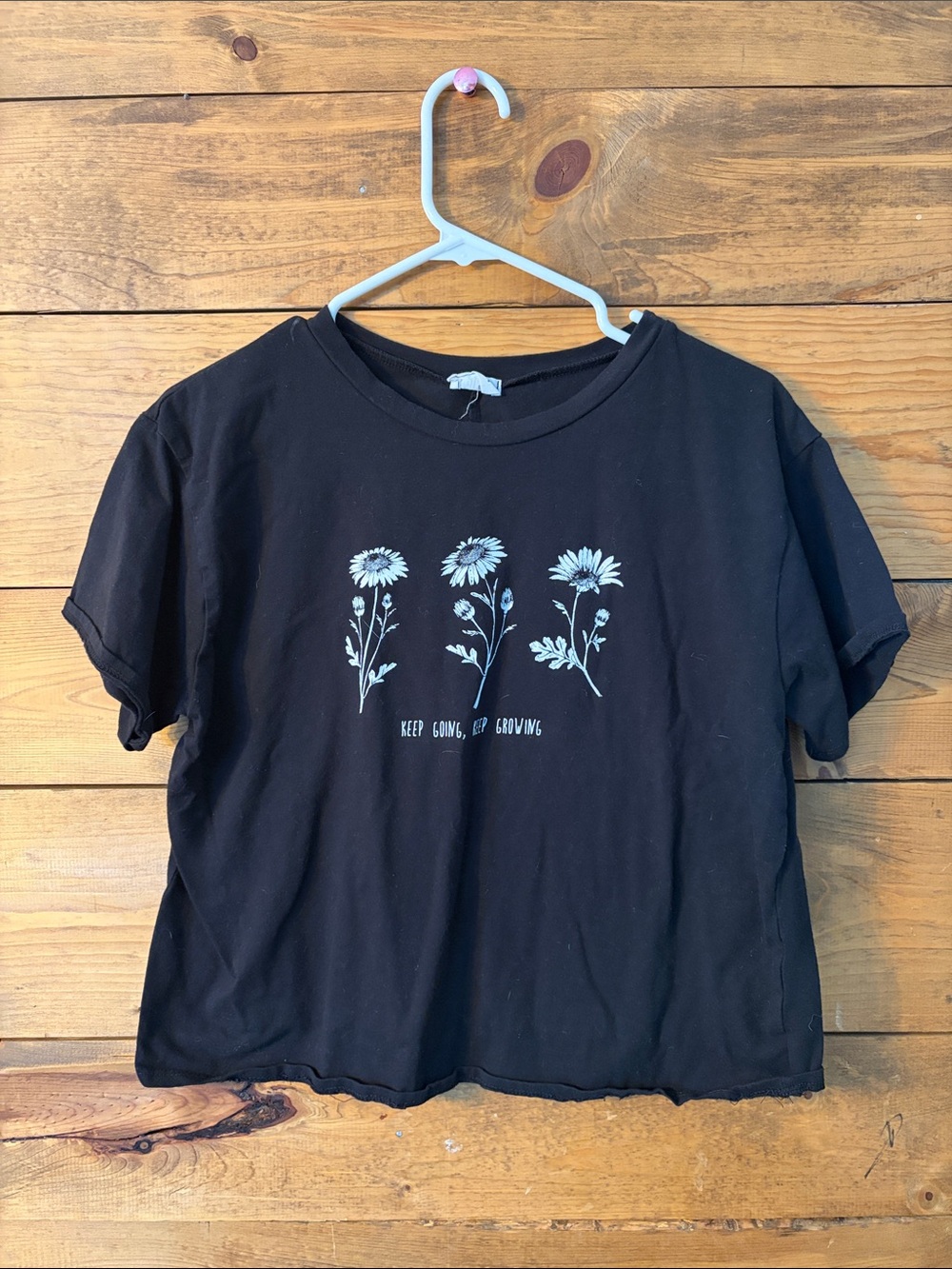 Graphic crop top
